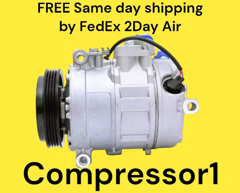 AC Compressor For BMW 550i 650i 2006 2007 2008 2009 2010 4.8L