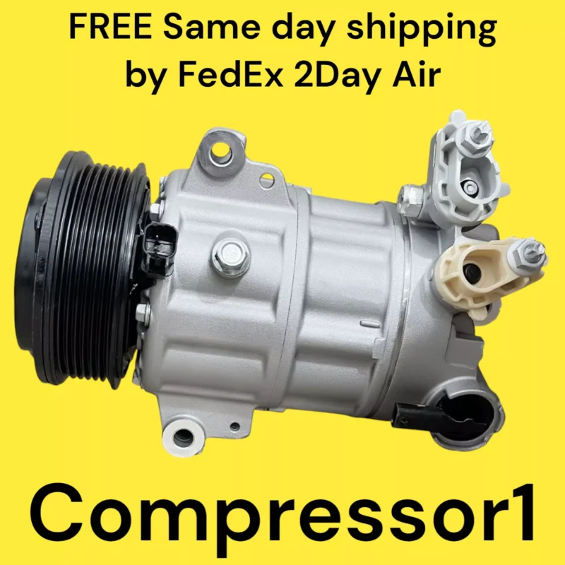 AC Compressor For 2018 2019 2020 2021 Ford EcoSport 1.0L Turbocharged