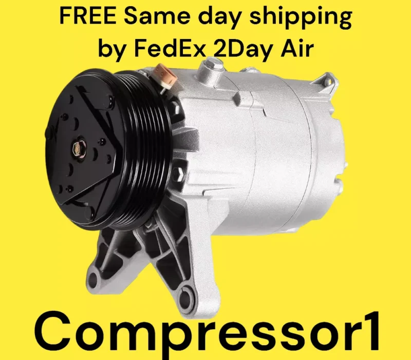 AC Compressor For 2006-2011 Impala 3.5L 3.9L Monte Carlo 2006 2007, G6 2006