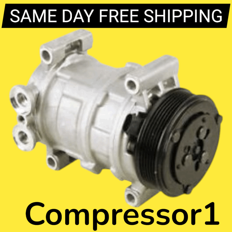 AC Compressor 2000 2001 2002 For Chevy Express GMC Savanna