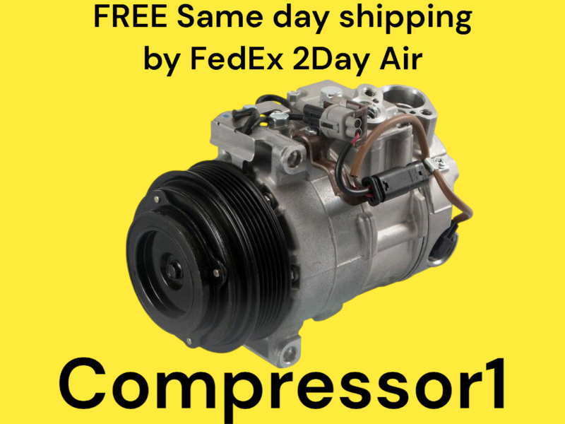 AC Compressor For 2014 2015 2016 Mercedes E250 E350, E400 2016 2017, SL450 17-20