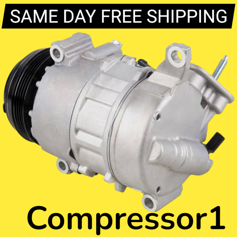 AC Compressor For 2015-2019 Chevy Silverado GMC Sierra 2500HD 3500HD 6.0L