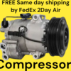 AC Compressor For 2011 Chevrolet Cruze ECO 1.4L
