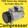 AC Compressor For 2006 2007 2008 2009 2010 Audi A4 2.0L 1.8L