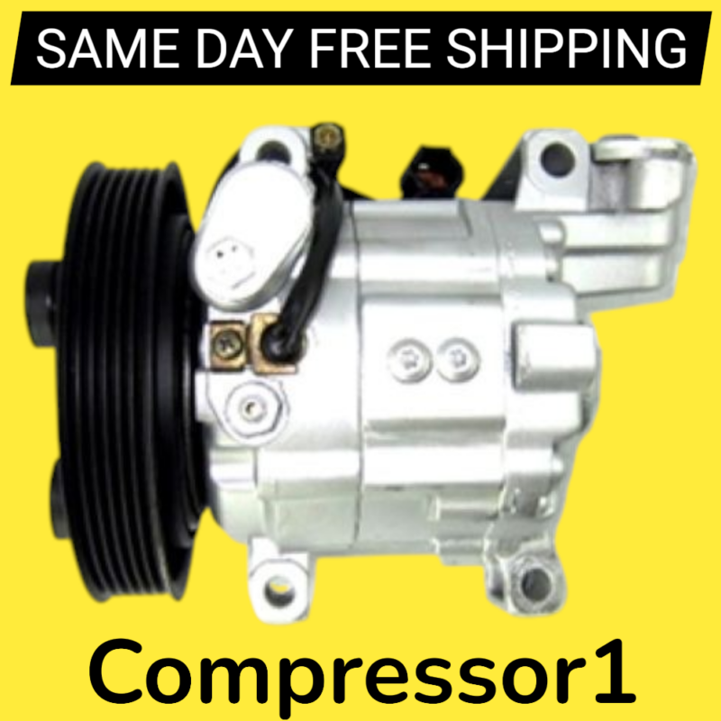 AC Compressor For 1995-1996 Nissan Sentra, 1995-1996 200SX, 1993 NX2000