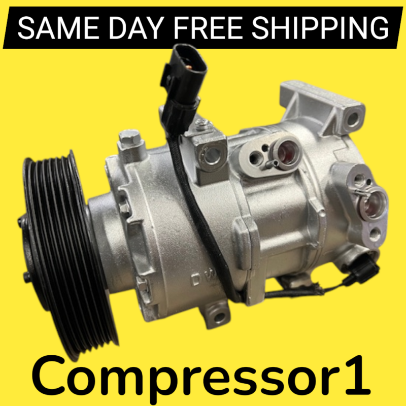 AC Compressor For 2012 2013 2014 2015 2016 2017 Hyundai Accent Kia RIO 1.6L