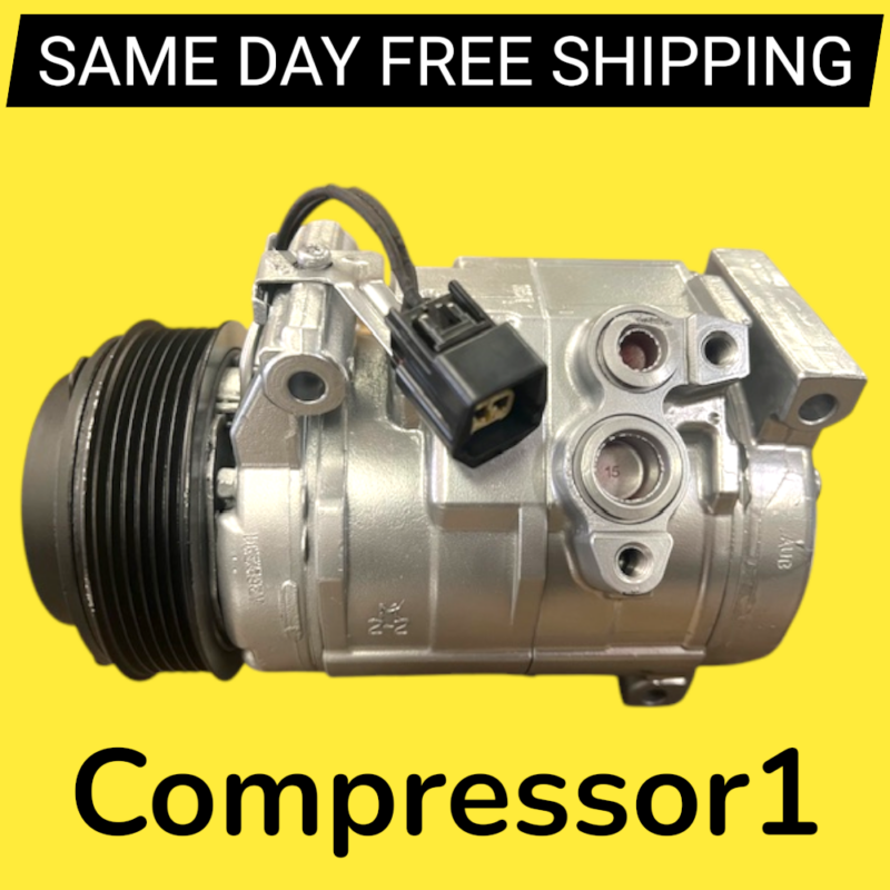 AC Compressor For 2007-2012 GMC Acadia  3.6L Traverse 2009-2012 Enclave 2008-12