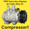 AC Compressor For Ford F150 2011 2012 2013 5.0L V8 Lobo 5.0L  2011-2017