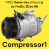 AC Compressor For Ford Explorer 3.5L 2011-2019 Non Turbo Models