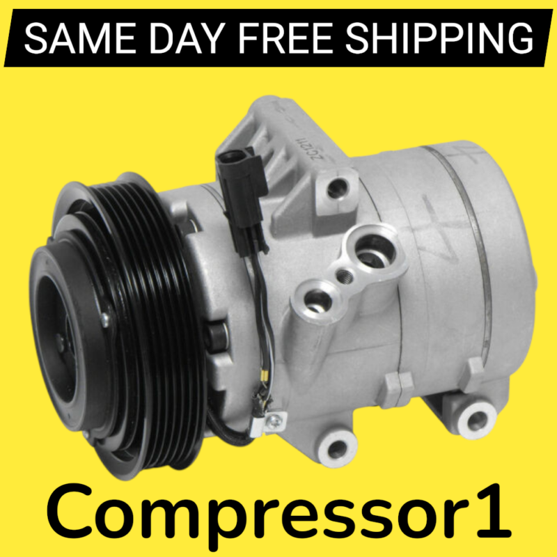 AC Compressor For Ford Fusion 2006 2007 2008 2009 2.3L 3.0L With Manual Trans.