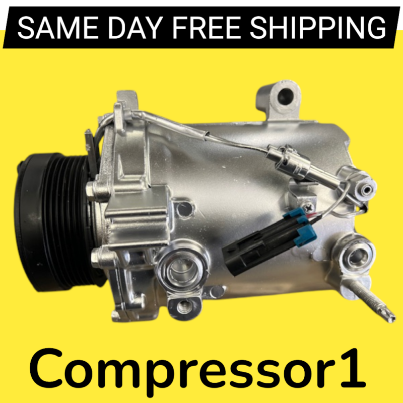 AC Compressor For Cadillac Deville 2000-2005 4.6L, Seville 1998-2004