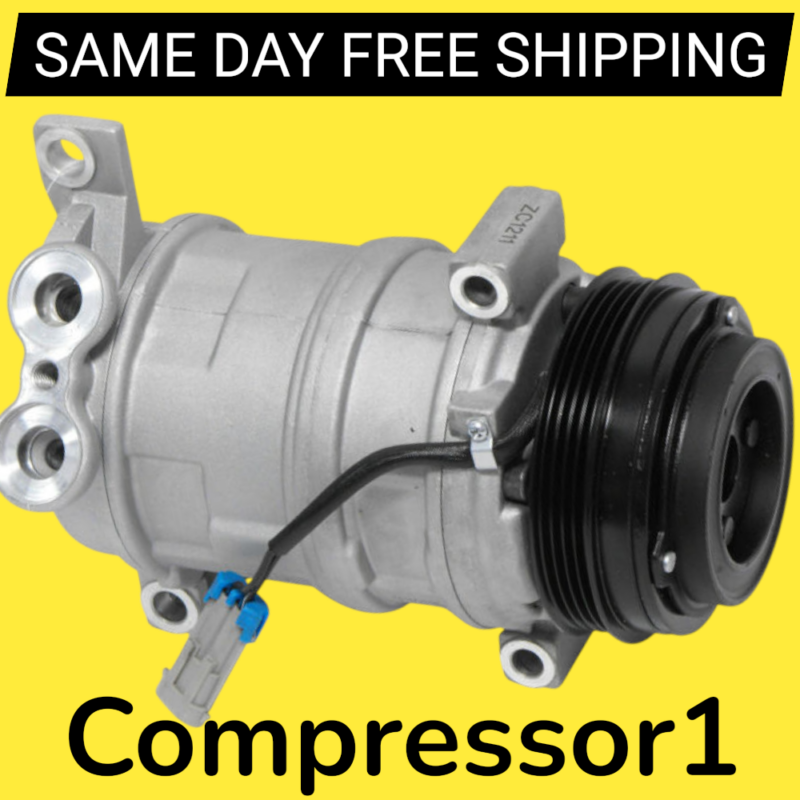 AC Compressor For 1999 2000 2001 2002 Chevy Silverado Tahoe Suburban GMC Sierra