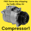 AC Compressor For BMW 328I 2012 2013 6 Cylinder 3.0L Only