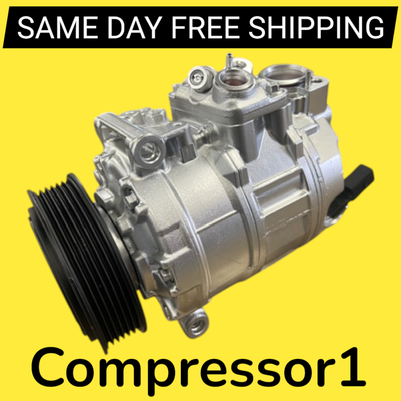 AC Compressor Fits 2006-2007 Audi A3 2005-2015 VW CC EoS Jetta Passat