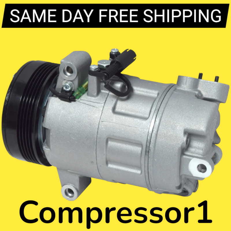 AC Compressor For 2003 2004 2005 BMW Z4 2.5L 3.0L 4 Groove Pulley