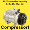 AC Compressor Ford Explorer Mercury Mountaineer 4.0L With Rear AC 2006-2010