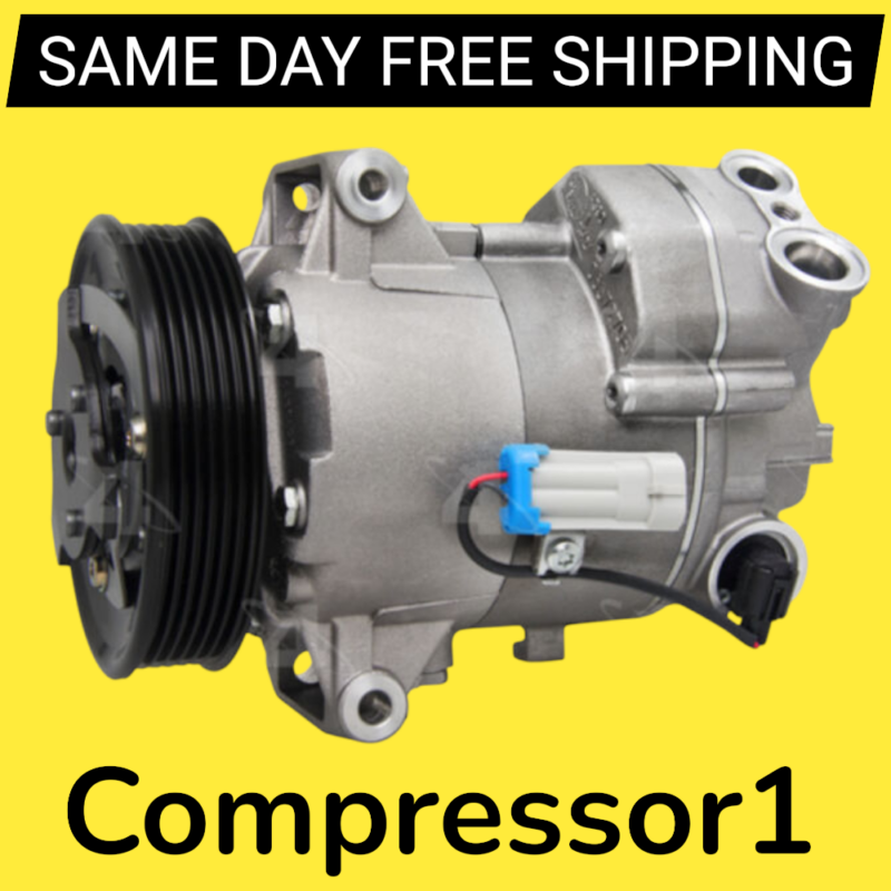AC Compressor For 2010 2011 Chevrolet Cruze LS 1.8L Engine Only
