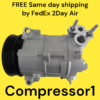 AC Compressor For 2017-2023 Chrysler Pacifica 3.6L 2021-2023 Voyager Caravan