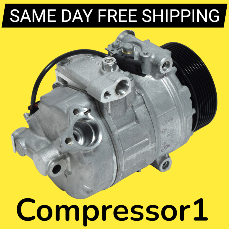 AC Compressor For BMW X3 3.0L xDrive28i 2011 2012 E83 8 groove pulley