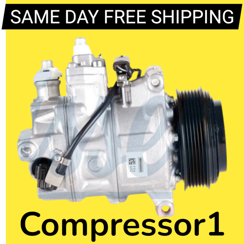 AC Compressor For 2015 2016 2017 2018 Mercedes C300 E300 2.0L ALL WHEEL DRIVE