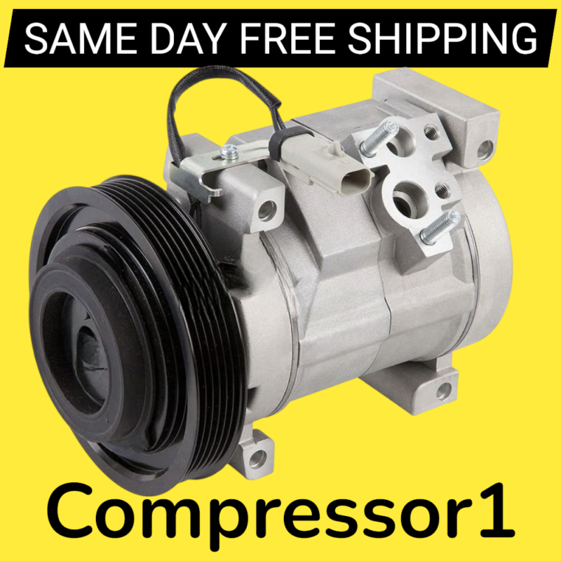 AC Compressor For 2001 2002 2003 2004 2005 2006 2007 Dodge Caraven 2.4L Only