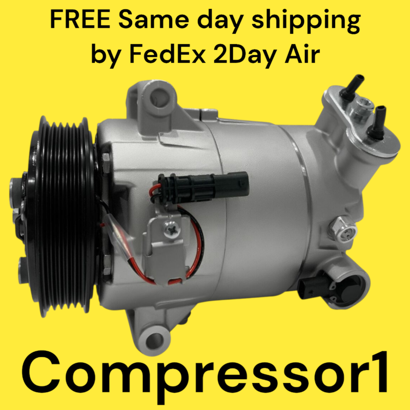 AC Compressor For 2018 2019 2020 2021 Chevrolet Equinox 1.5L engines Only