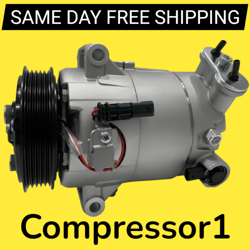 AC Compressor For 2018 2019 2020 2021 Chevrolet Equinox 1.5L 2.5L Canyon Terrain