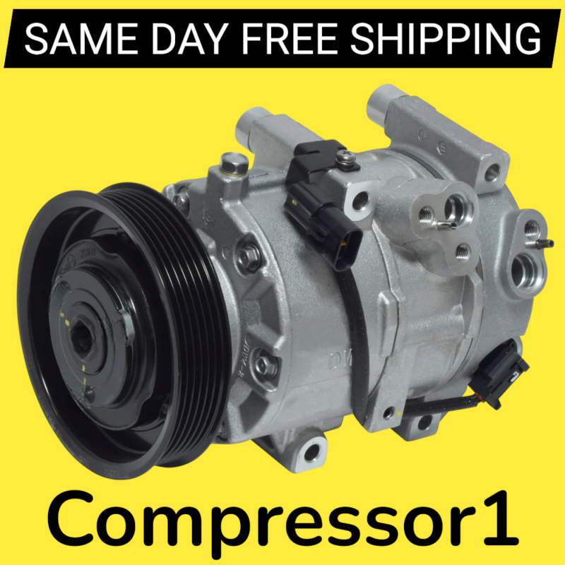 AC Compressor For 2013 2014 2015 2016 Hyundai Genesis Coupe V6 3.8L Engines ONLY