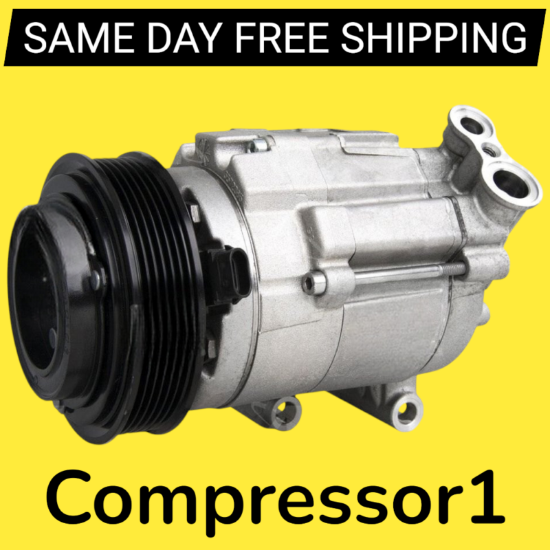 AC Compressor For 2010 2011 Equinox Terrain 3.0L, 2012-2015 Captiva Sport