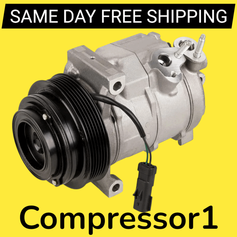 AC Compressor 2011-2024 Dodge Durango Crew 5.7L With Rear AC 10SRE20C