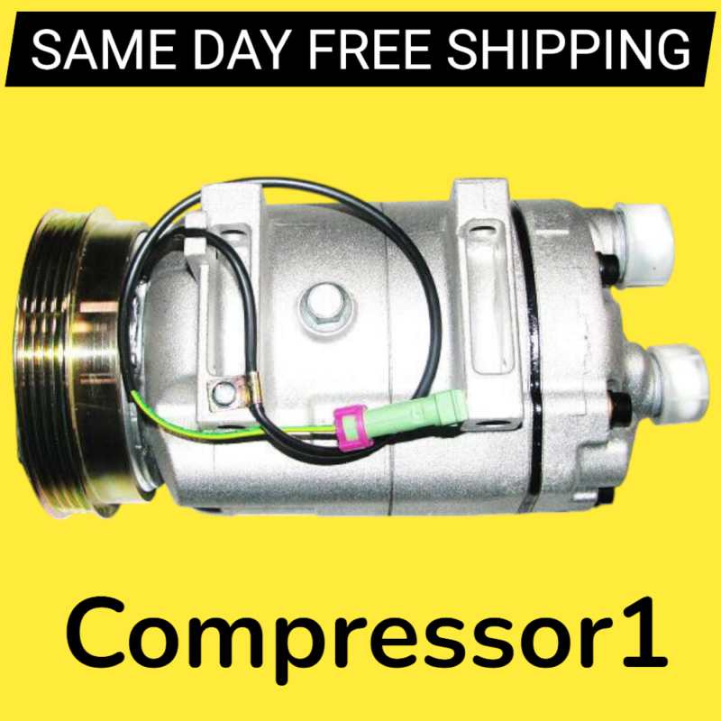 AC Compressor For 1997 1998 1999 2000 Audi A4, A4 Quattro 1998 1999 Passat 1.8L