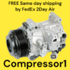 AC Compressor For 2008 2009 Toyota Highlander 3.5L V6 Only