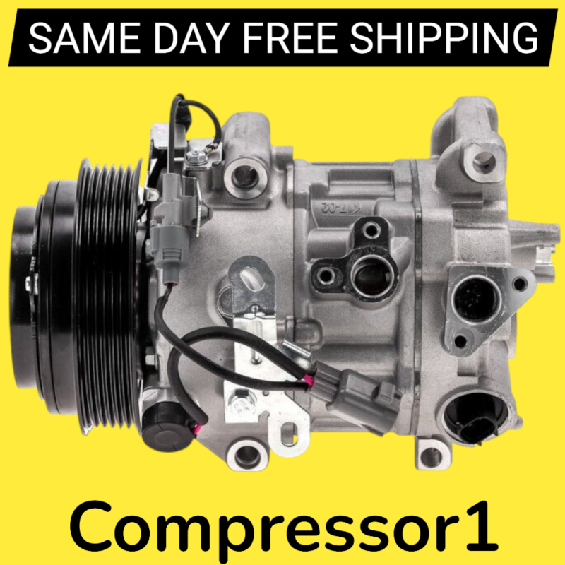 AC Compressor For 2013-2018 Toyota RAV4 Front Wheel Drive Models Only