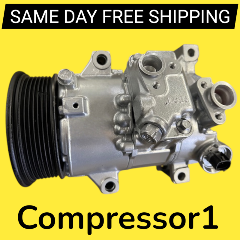 AC Compressor Toyota Corolla XRS SCION XB Pontiac Vibe Toyota Matrix 2.4L 7 Rib