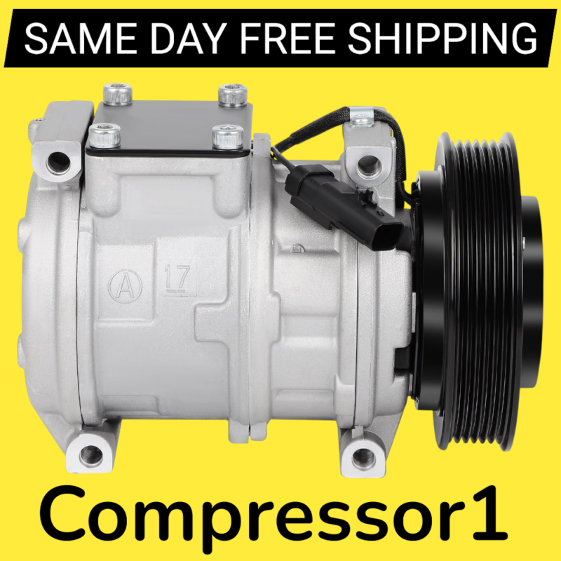 AC Compressor For 1996 1997 1998 1999 2000 Dodge Caravan 2.4L