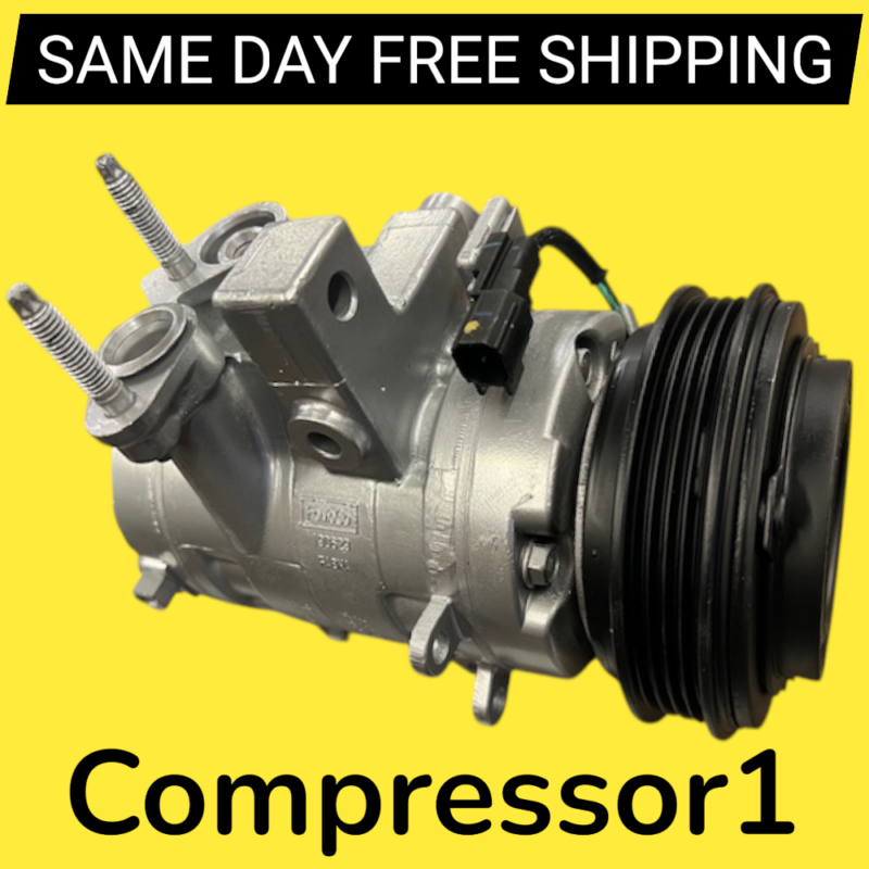 AC Compressor For 2015 2016 2017 Ford F150 5.0L