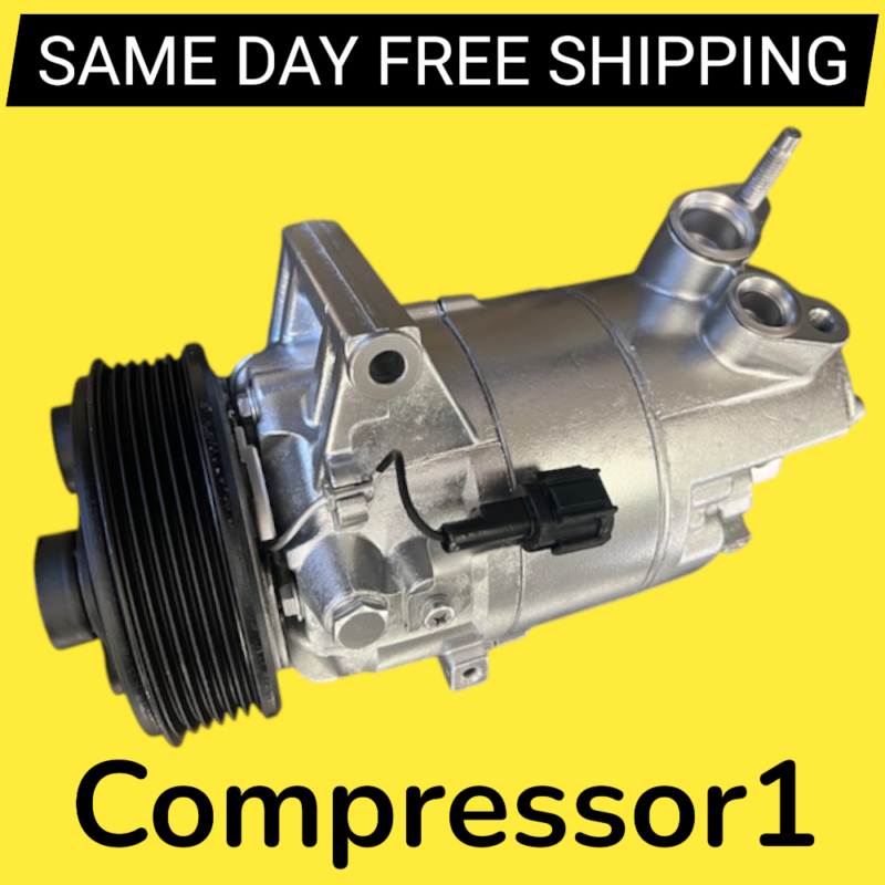AC Compressor For Nissan Versa Automatic Trans. CVT 1.8 2007 2008 2009 2010 2011