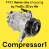 AC Compressor For Chevrolet Traverse GMC Acadia 3.6L 2013 2014 2015 2016 2017 2018 2019 2020 2021 2022