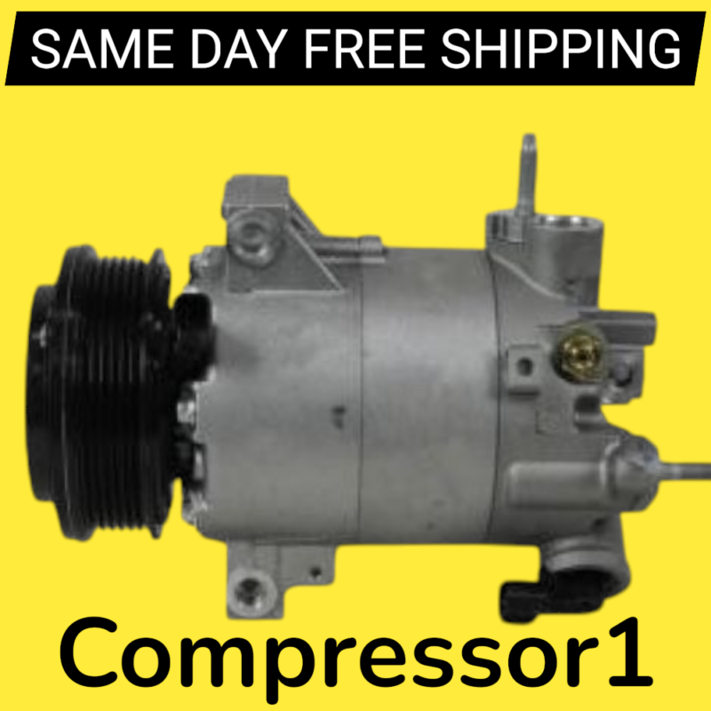 AC Compressor For 2014 2015 2016 2017 Ford Fiesta 1.0L Turbo