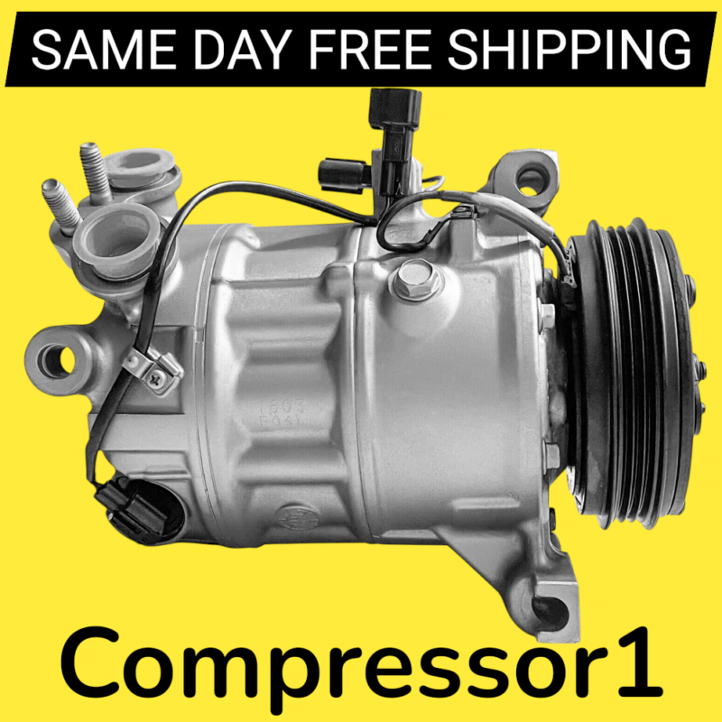 AC Compressor For 2012 2013 2014 2015 2016 Volvo S60 2.5L Engines with 3 groove