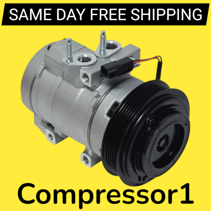 AC Compressor For  2008 2009 2010 Ford 6.8L V10 F250 F350 F450 F550 Super Duty