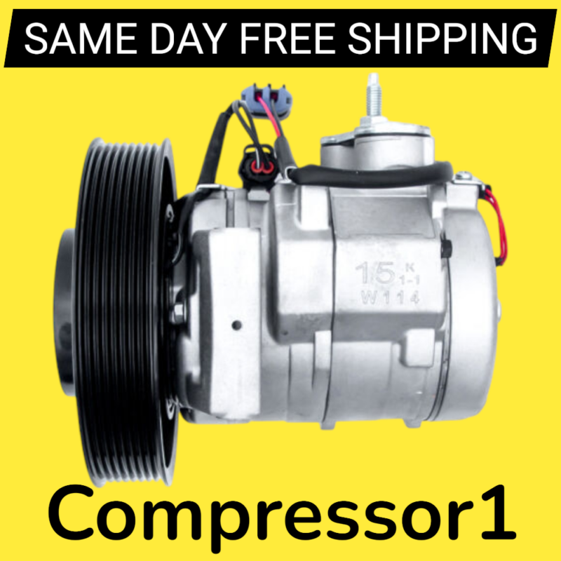 AC Compressor For Freighliner Cascadia 2011- 2015 198372 With Rear Sensor