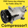 AC Compressor For 2018 2019 2020 Chevrolet Equinox 2.0L
