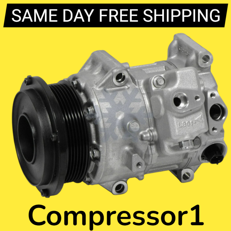 AC Compressor For 2007-2017 Lexus LS460, 2008-2014 IS F V8, 2008-2011 GS460 OEM