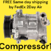 AC Compressor 2020 2021 2022 2023 Silverado 1500, Sierra 1500 3.0L Diesel