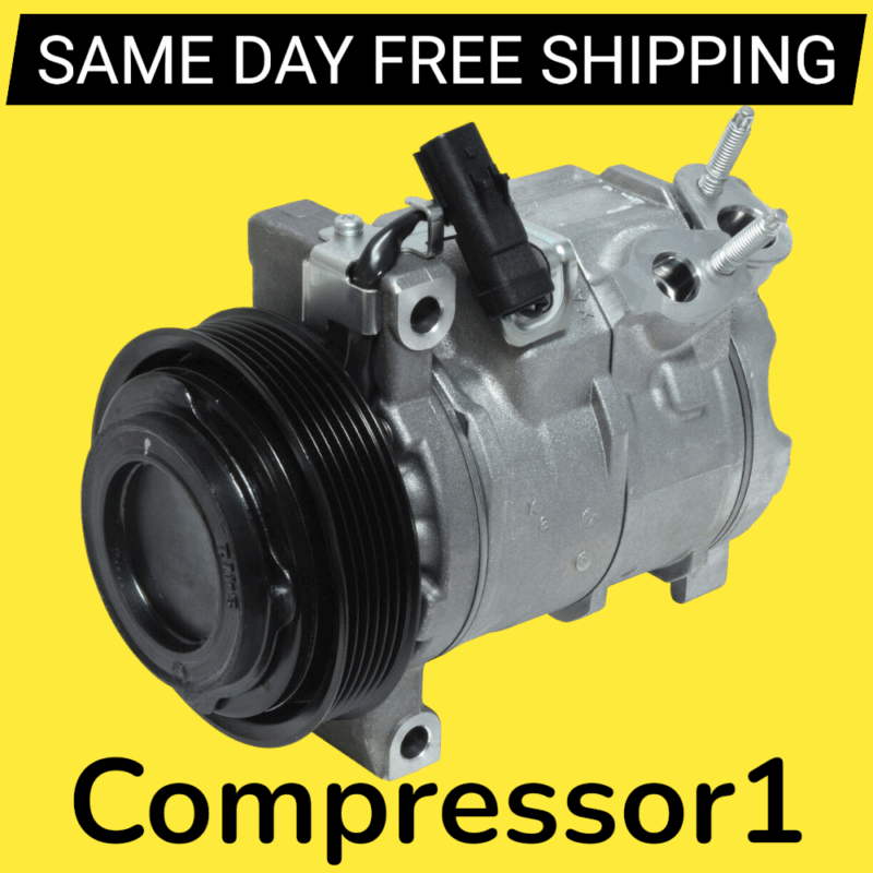 AC Compressor 2009 2010 Dodge Journey 3.5L V6 Without Rear AC