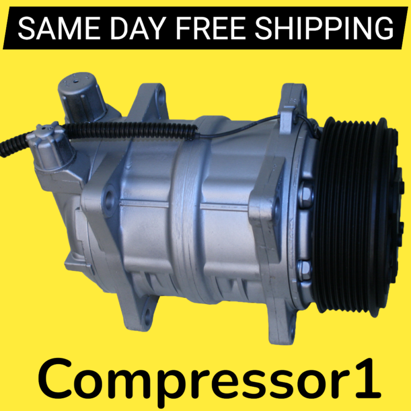 AC Compressor For Kiki TM-16 Diesel with 123mm 8-Groove Clutch Pulley 488-46120