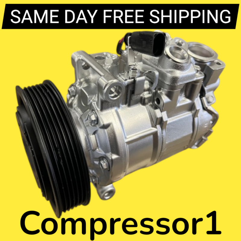AC Compressor For AUDI Q7 2011-2015 3.0L, A4 Quattro 3.2L 2005-2009, A4 2005-08