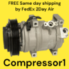 AC Compressor For Acura MDX 3.7L 2007 2008 2009 2010 2011 2012 2013