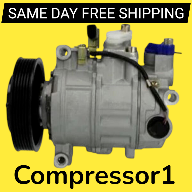 AC Compressor For Audi A6 3.0L 2006-2011, S4 2010-2012 V6, Q5 2009-2012 3.2L